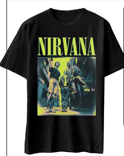 Nirvana Kings Of The Street T-Shirt | Black