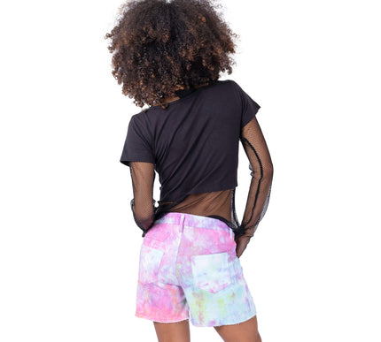 Vixxsin Iris Shorts | Pastel Tie Dye
