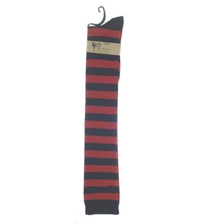 Maverix Essentials Red Striped Socks