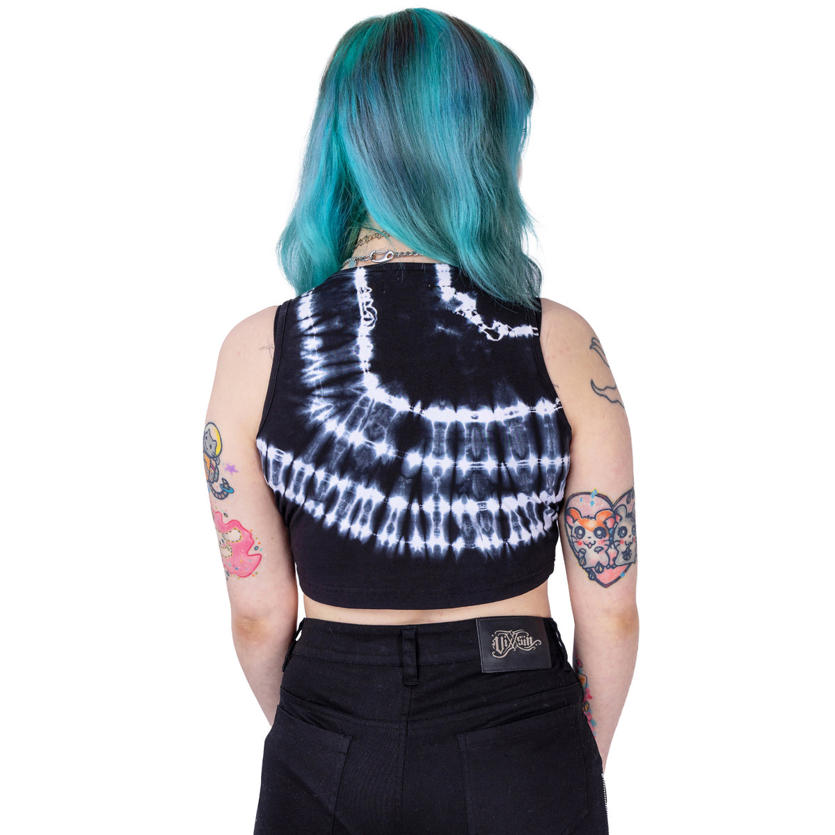 Innocent Clothing Mahalia Top | Crop Black/White