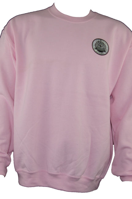 Maverix Badge Crew 1.0- Light Pink/White Badge