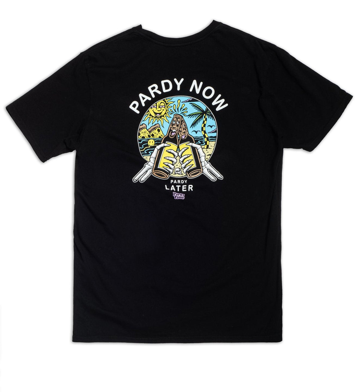Pardy Time T-Shirt | Pardy Now Black