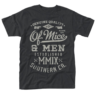 Of Mice and Men T-Shirt | Genuine Black