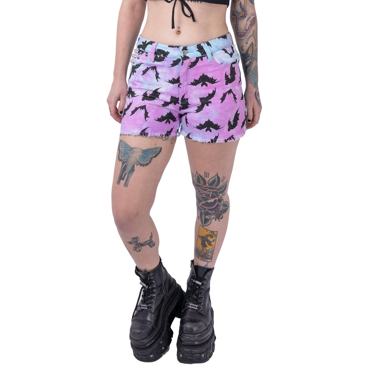 Heartless Rule The Night Shorts | Pastel