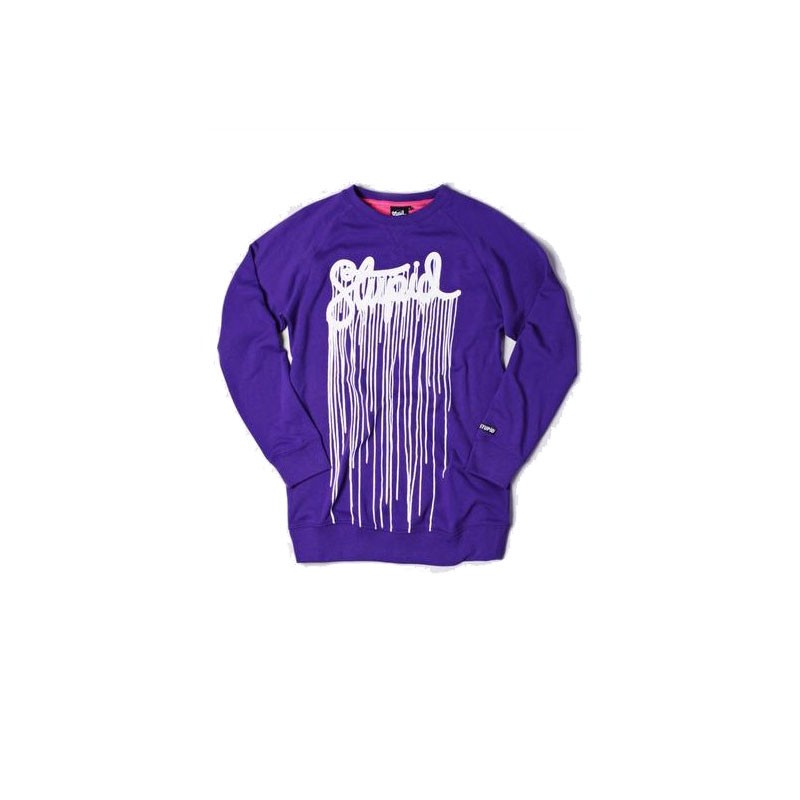 Stupid Tall Sweatshirt- Purple
