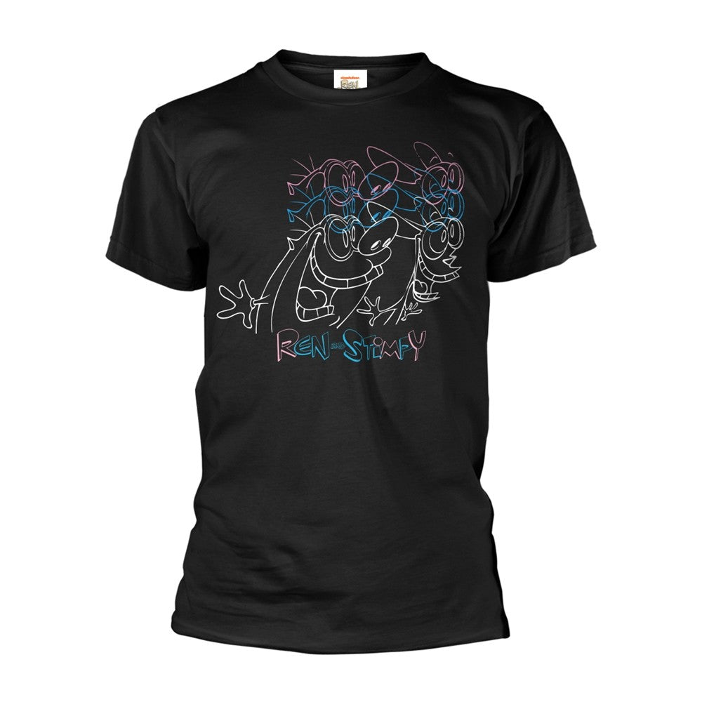 Ren and Stimpy T-Shirt |Overlapped