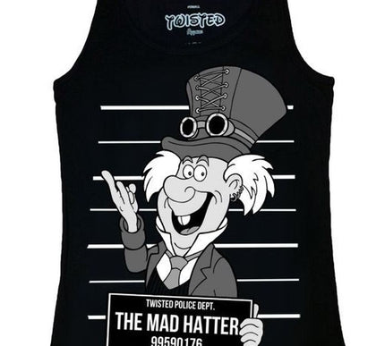 Twisted Mad Hatter Mugshot Vest
